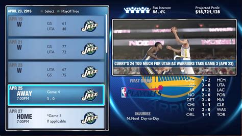 Nba 2k14 Mygm Warriors Ep 20 Division Champs Youtube