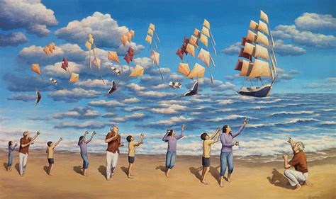 25 Mind Twisting Optical Illusion Paintings By Rob Gonsalves Truth