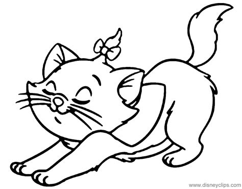 Cats are the most popular pets in the world after the fishes, but before the dogs. The Aristocats Coloring Pages (4) | Disneyclips.com
