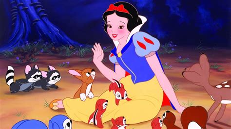 Snow White In The Forest Cartoon Goodies