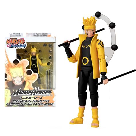 Buy Anime Heroes Official Naruto Shippuden Action Figure Uzumaki