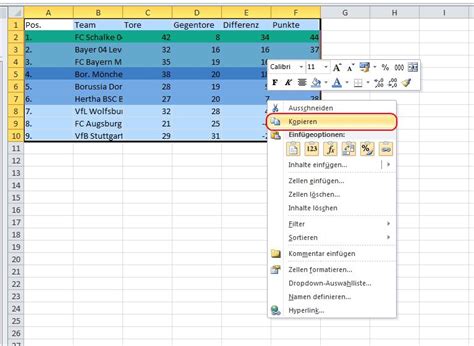 Check spelling or type a new query. Excel-Tabelle in Word einfügen