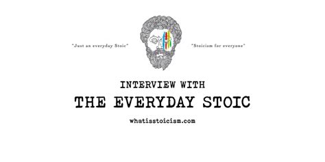 Interview With Instagrams The Everyday Stoic What Is Stoicism
