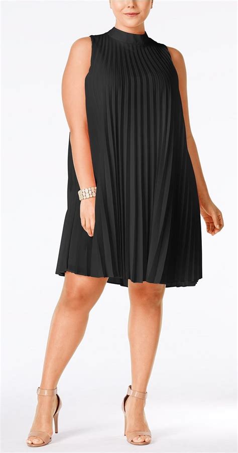 plus size high neck pleated shift dress review dresses plus size dresses plus size outfits
