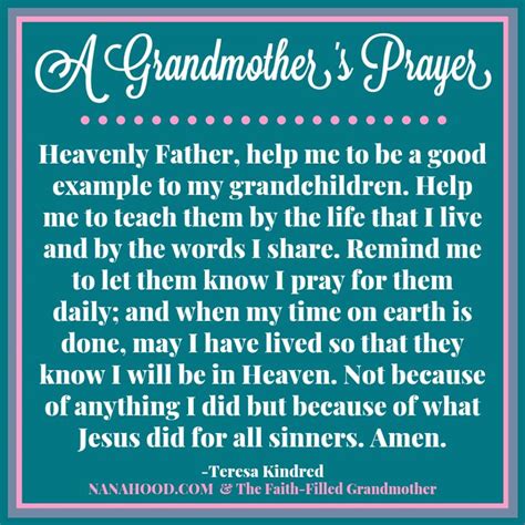The Faith Filled Grandmother Promises Prayers And Practical Advice For
