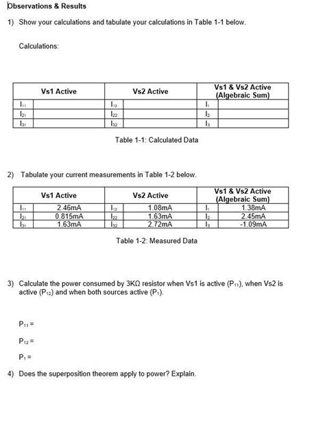 Solved Superposition Theorem For A Linear System The Chegg