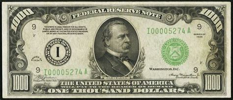 Americas Notorious Mysterious High Denomination Bills Were Used