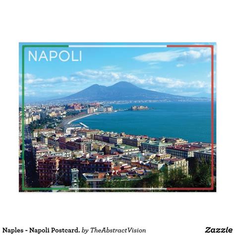Naples Napoli Postcard Postcard Zazzle Day Trips From Rome