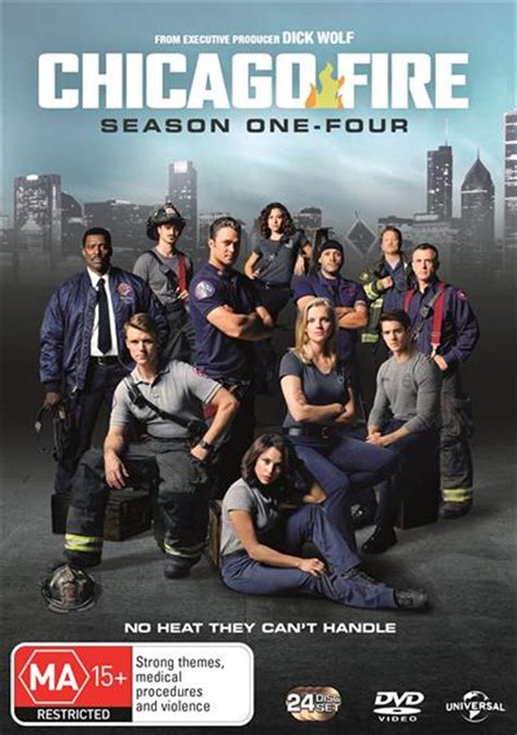 Buy Chicago Fire Season 1 4 Boxset On Dvd Sanity Online