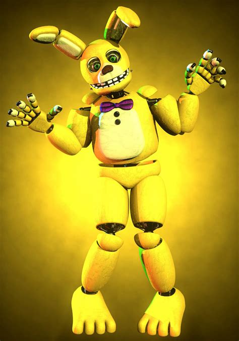 C4D FNaF SpringBonnie Póster FNaF Amino Español Amino