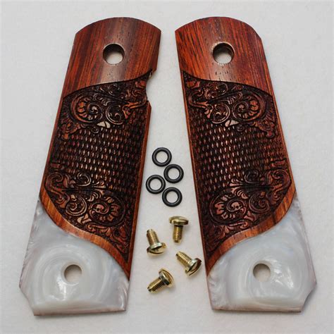 1911 Pistol Grips Full Size And Commander Solid Exotic