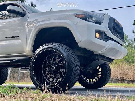 2016 Toyota Tacoma With 22x14 76 Tis 544bm And 33125r22 Venom Power