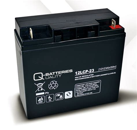 Q Batteries 12lcp 23 Agm 12v23ah Battery Online