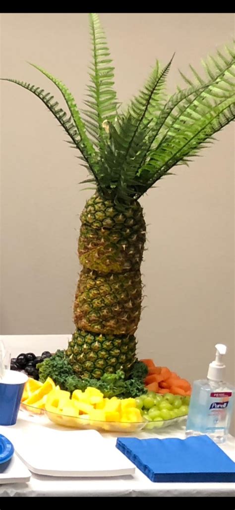 Simple Pineapple Tree Fruit Tray Fruit Fruit Tray Pineapple