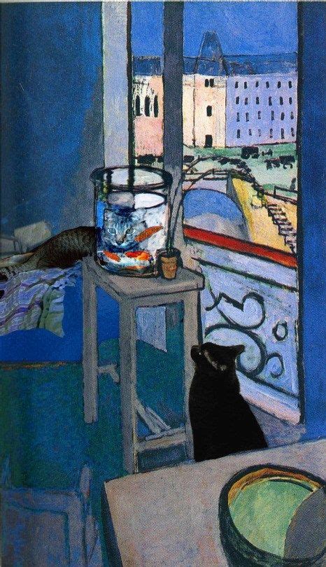 Henri Matisse 1869 1954 Goldfish With Cats Cat Art Print