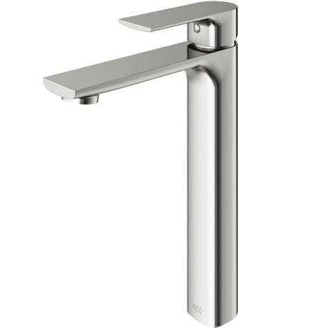 Bathroom sink faucet faucet features: VIGO Norfolk VG03027BN Single Hole Single-Handle Vessel ...