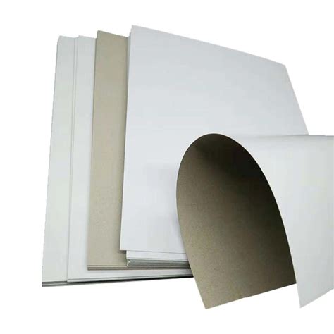 How Does New Bamboo Paper Manufacture Grey Board With White Back
