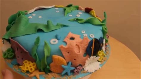 How To Make Coral Reef Cake Youtube