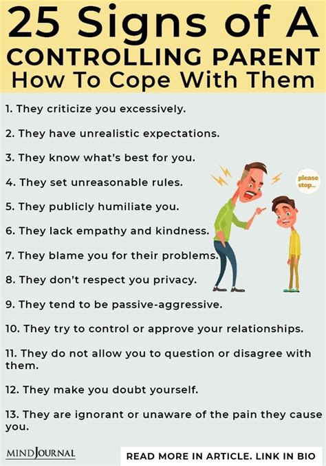 Signs Of A Controlling Parent And How To Cope With Them Toxic