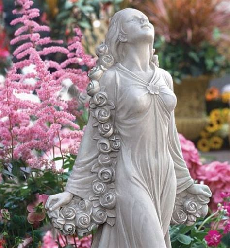 Flora Divine Patroness Of Gardens Love Statutes In Gardens Will