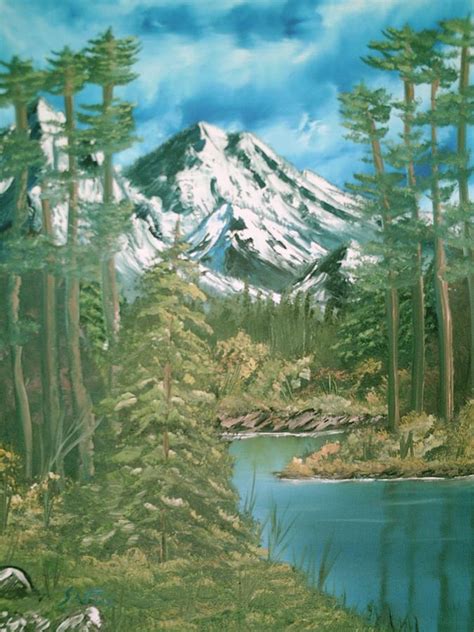 Mammoth Mountain Painting By Jim Saltis Pixels