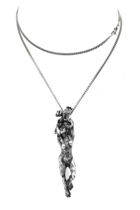 Sold At Auction Vintage Erotic Nude Female Necklace Pendant