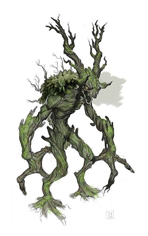 Creature Concept Art Plant Monster Tree Monster