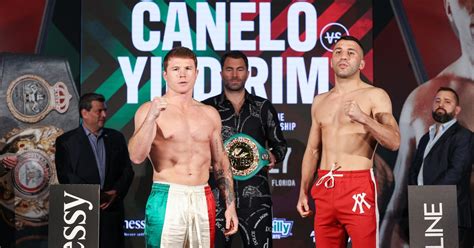 Canelo Alvarez Vs Avni Yildirim Por Título Supermediano Sigue El