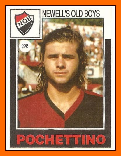 Pochettino, mauriciomauricio roberto pochettino trossero. Old School Panini on Twitter: "Mauricio POCHETTINO ...