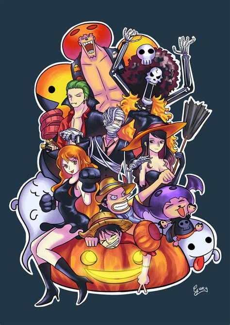 One Piece Halloween By Guryfrog On Deviantart