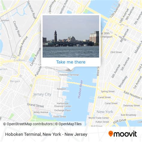 How To Get To Hoboken Terminal In Hoboken Nj By Bus Train Or Subway