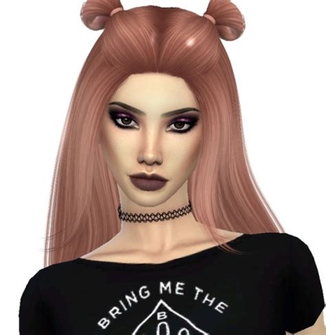 Tumblr Sims 4 Cc Hair Hebxe