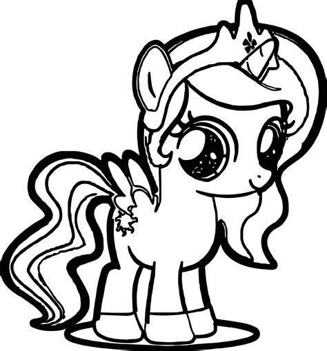 My Little Pony Coloring Pages Free Printable
