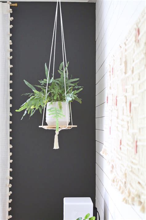 Maybe you would like to learn more about one of these? Hanging Plant Shelf DIY - A Beautiful Mess