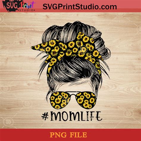 Mom Life Messy Bun Svg Free File For Free Free Svg Sample