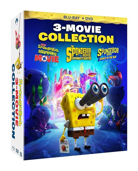 The Spongebob Squarepants 3 Movie Collection Amazon In Kenny Tom