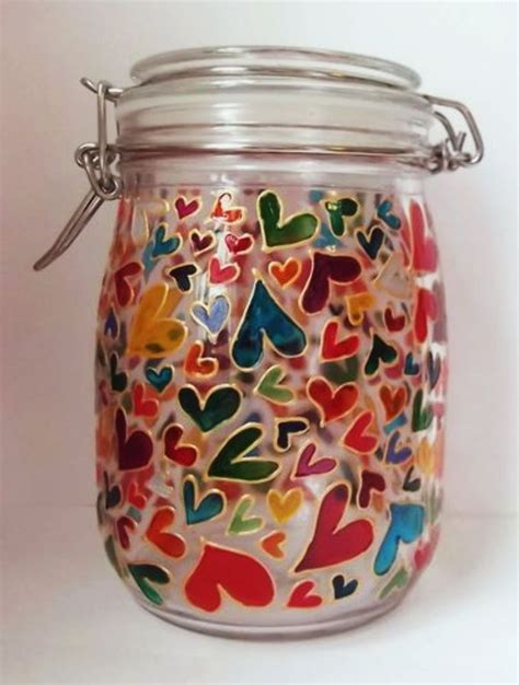 Glass Painting Ideas And Designs For Beginners Painting Glass Jars