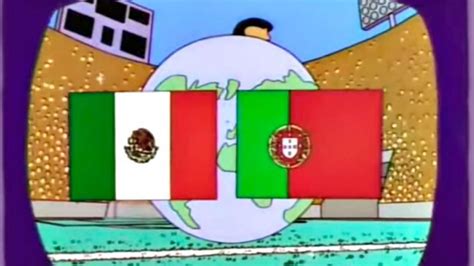 Los Simpson Predijeron El Partido Entre Portugal Y México