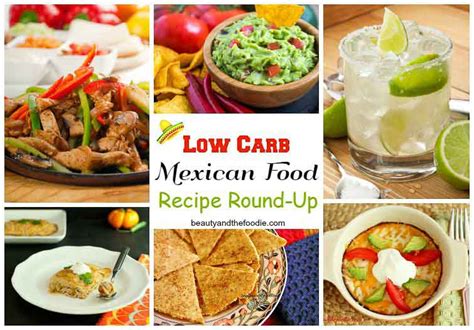 Ask for a side of celery, cucumber, or jicama slices for your dippers, or opt for some chicharrones (pork rinds). Low Carb Mexican Recipe Roundup | Beauty and the Foodie