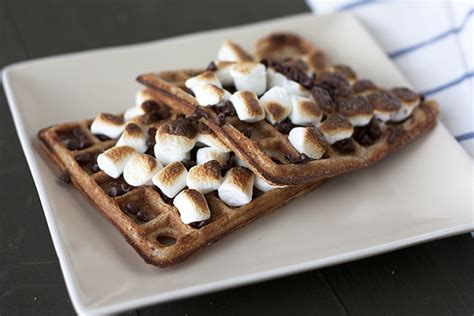 S Mores Waffles Handle The Heat