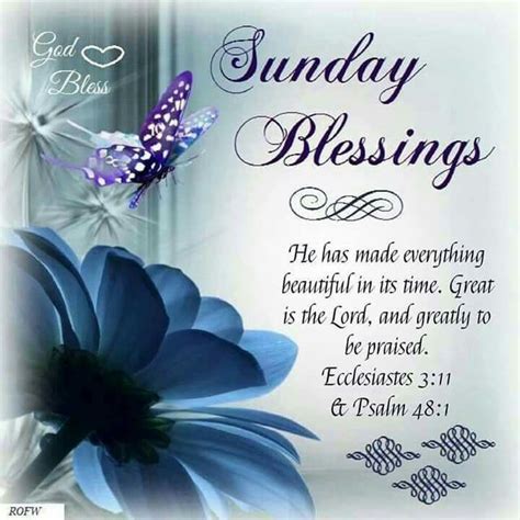 Sunday Blessings Pictures Photos And Images For Facebook