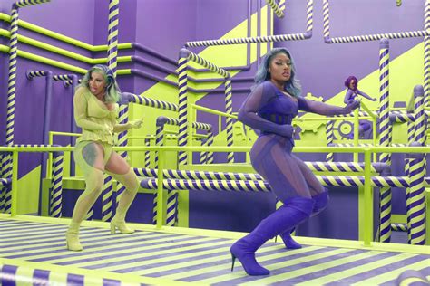 The Best Style Moments From Cardi B And Megan Thee Stallion S New WAP Music Video