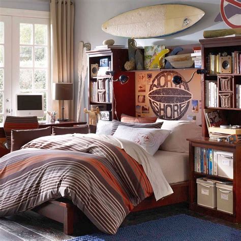 Ideas for teenage bedrooms & tween rooms. 17 Cool Bedrooms for Teenage Guys Ideas