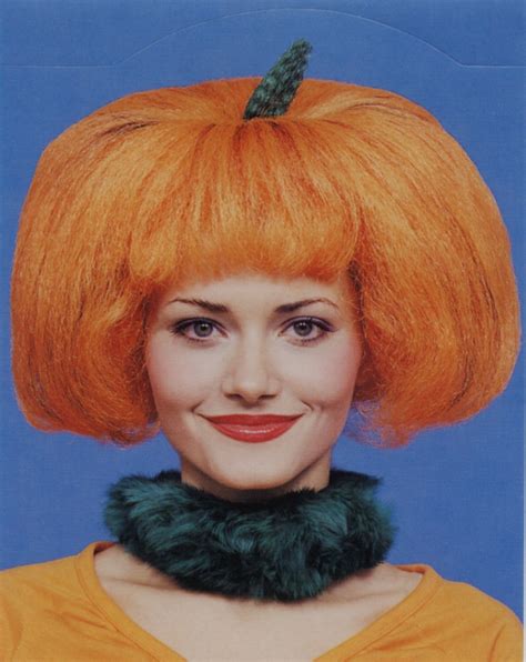 Pumpkin Wig Daring Make Up And Hair Wig Styles Extreme Hair Wigs