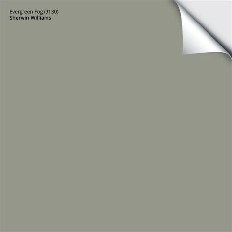 Evergreen Fog Paint Sample By Sherwin Williams 9130 Peel And Stick