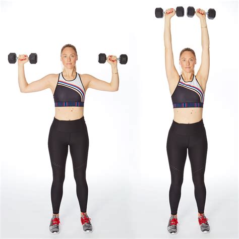 Easy Arm Exercises For Women With Dumbbells Shape