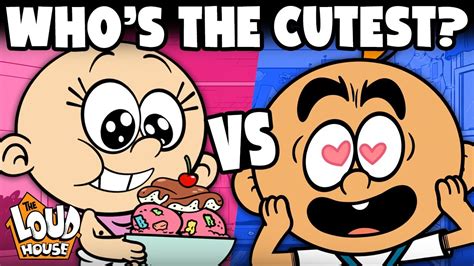 Baby Lily Vs Carlitos Whos The Cutest The Loud House Youtube