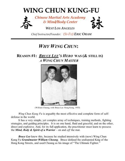 Wing chun kuen (traditional chinese: Wing chun kung fu pdf español, akzamkowy.org