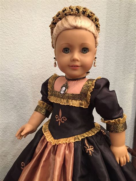 Black And Gold Renaissance 2015 Couture Collection American Girl