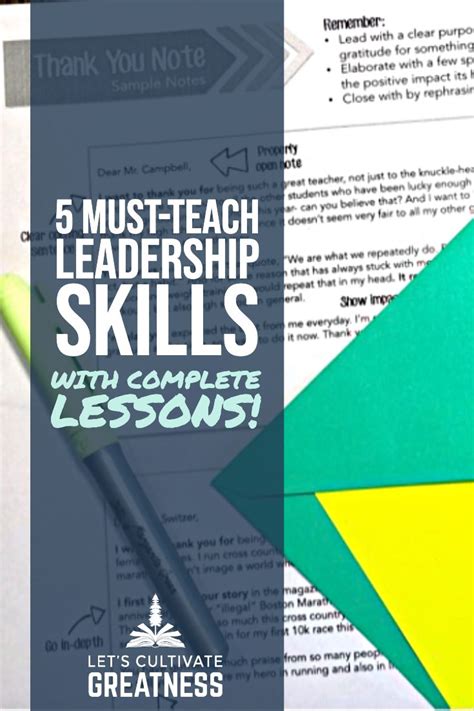 5 Fun Lessons Ideas That Teach Leadership Skills Lets Cultivate